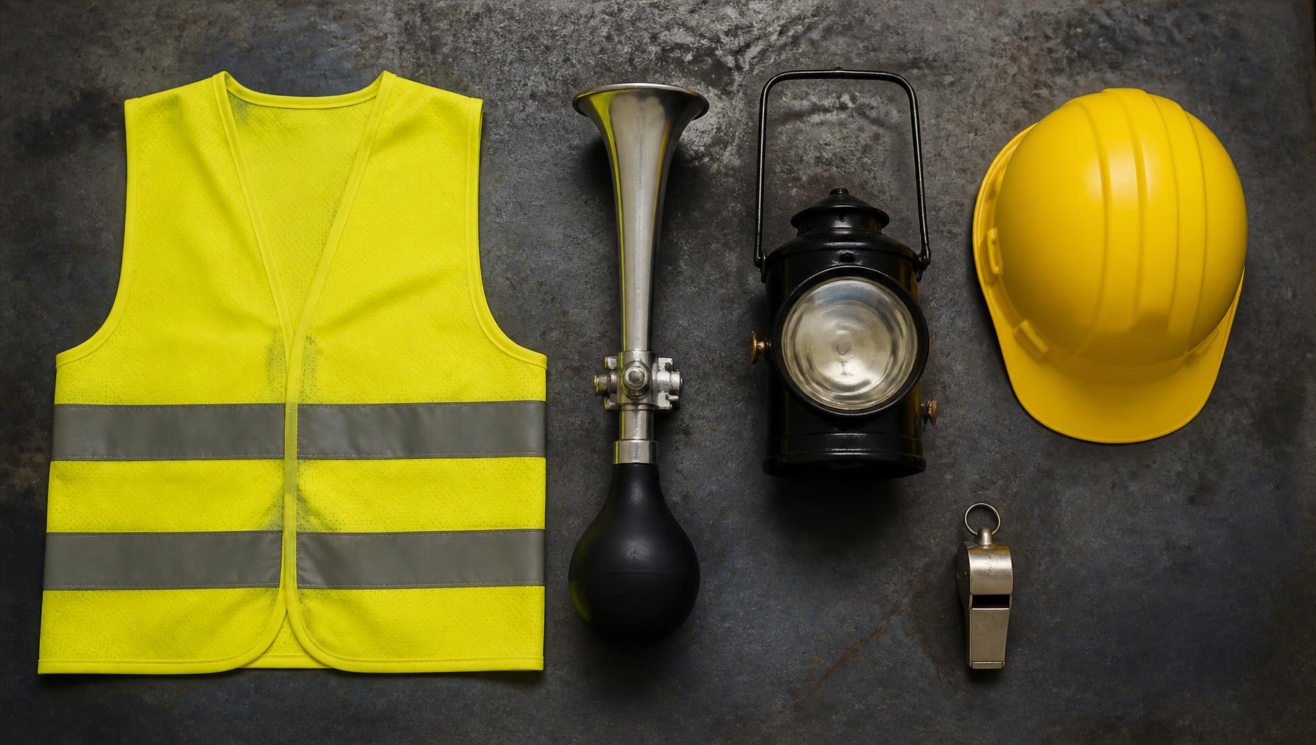 Technik und Ausrüstung für Personelle Gleisbausicherung